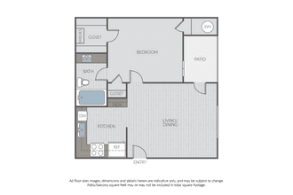 Plan 1B K1078 floor plan