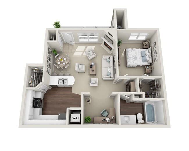 Redwood A107 floor plan
