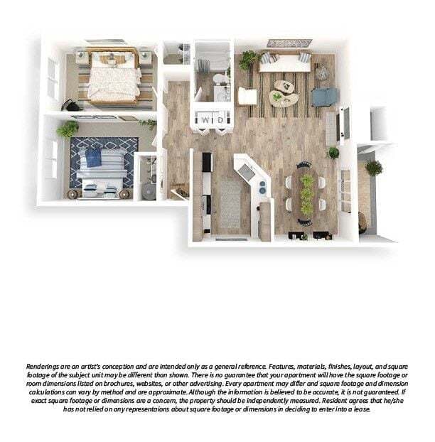 Unit L-104 L-104 floor plan