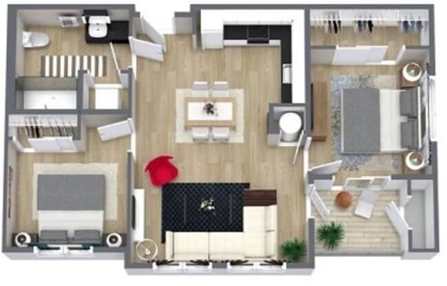 The Eagle A-301 floor plan