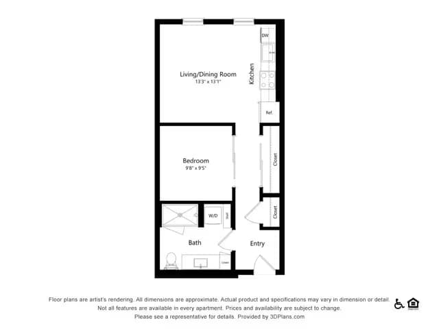 U1 624 floor plan