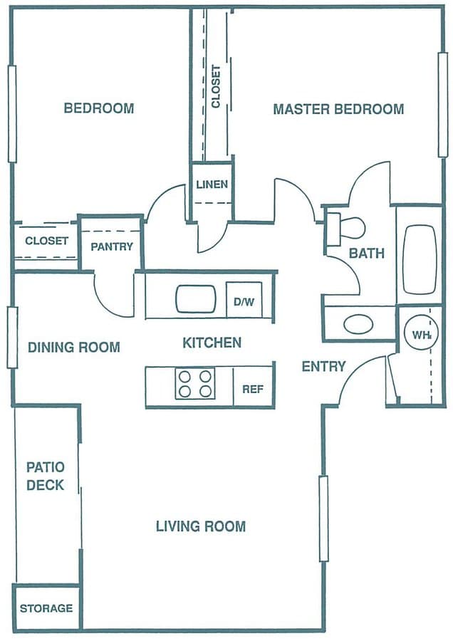 2x1 A01 floor plan
