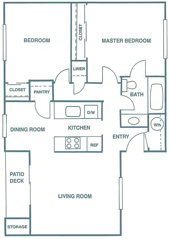 Unit C17 C17 floor plan