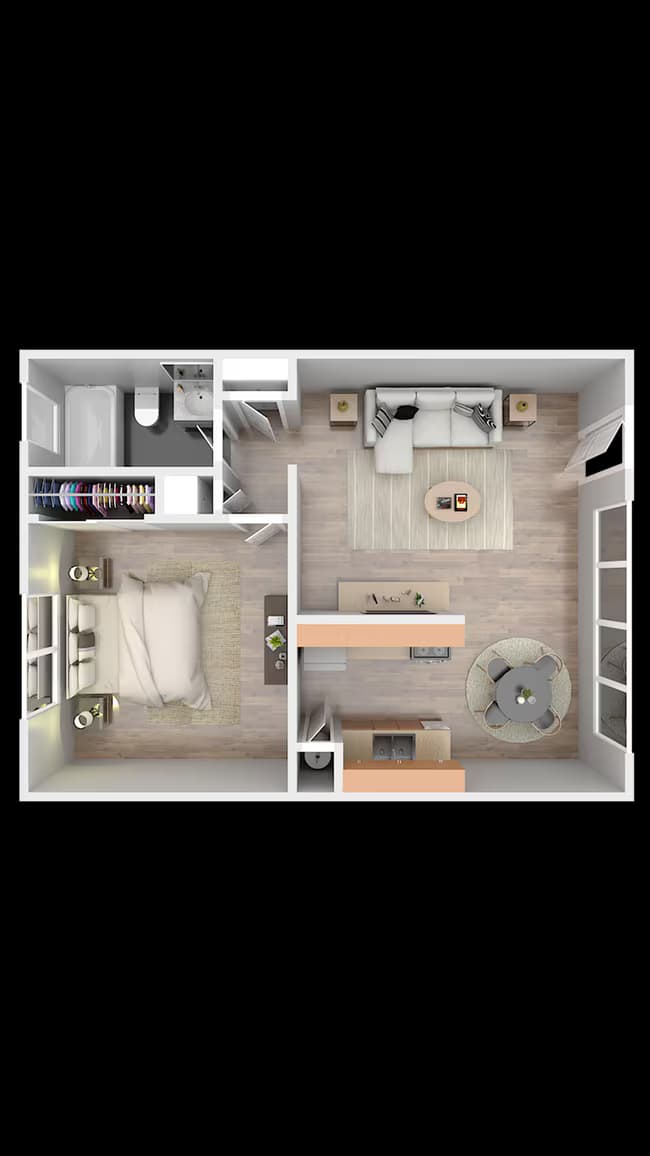 1 x 1 30 floor plan