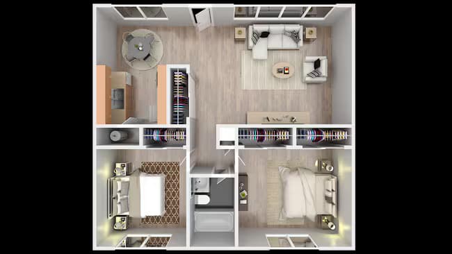 2 x 1 19 floor plan