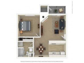 Alder - Renovated S-306 floor plan