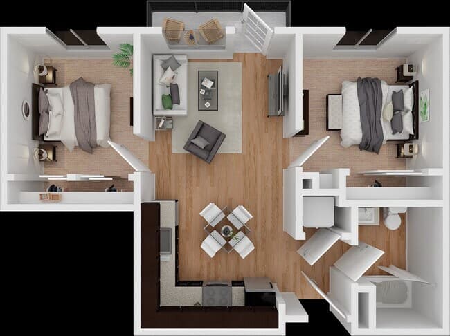 E1 351 floor plan