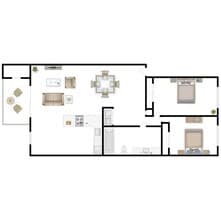 2x1 C201 floor plan