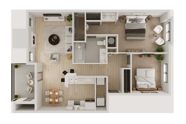 289 2X1 B 3-302 floor plan