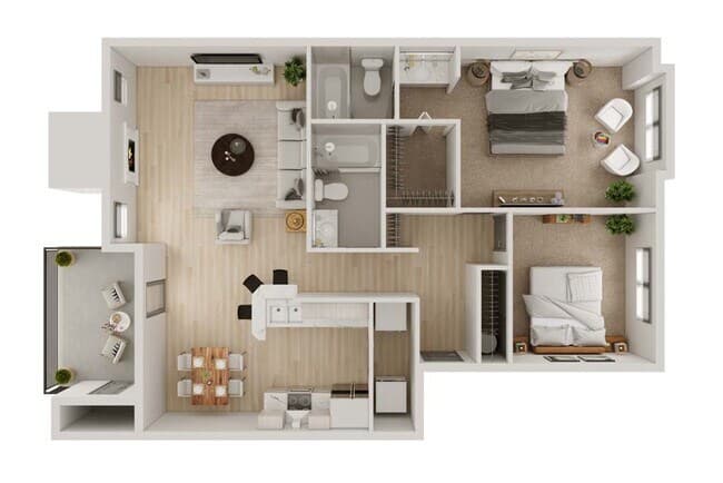 289 2X2 B 5-102 floor plan