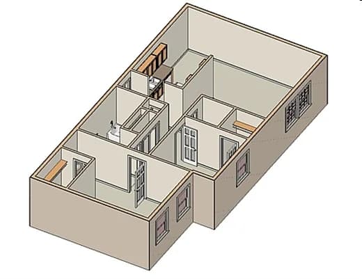 2x1 3-120 floor plan