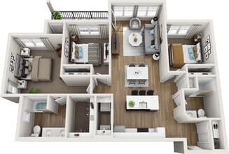 Beam F-207 floor plan