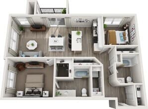 Starboard D-202 floor plan