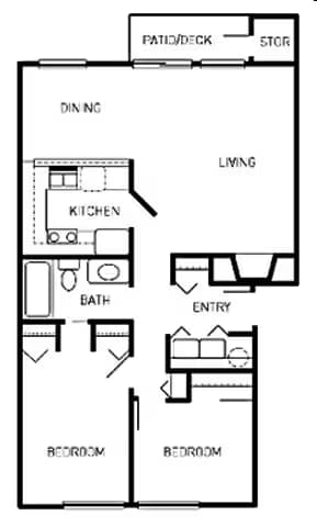 Aspen C-08 floor plan