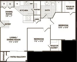 Beachcomb 0122 floor plan