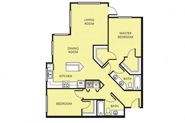 C2 Two bedroom 1-136 floor plan