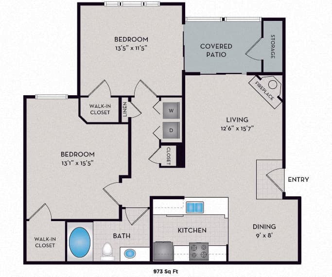 21A1 - Income Restricted J2068 floor plan
