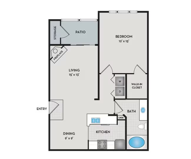 Cascades - A2 Income Restricted L2083 floor plan