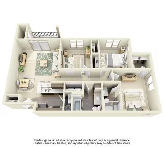 3B2A R-202 floor plan