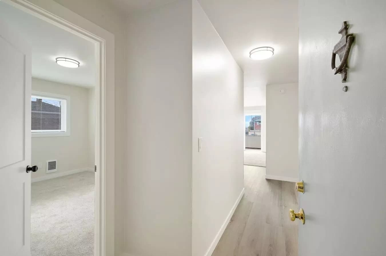 2BR/1BA 107 floor plan