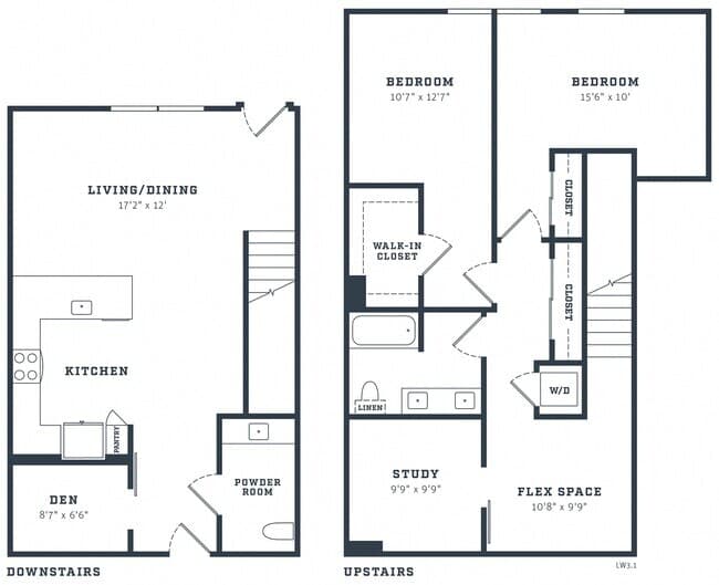 TH3 142 floor plan