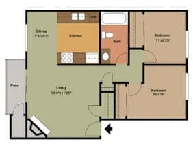 Adams H08 floor plan