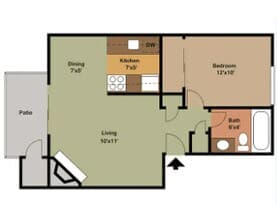 Rainier A10 floor plan