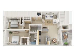 The Aldwell H104 floor plan