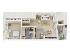 The Quinault E201 floor plan