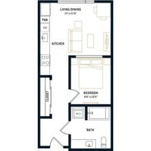 A5 406 floor plan