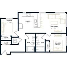 B1 504 floor plan