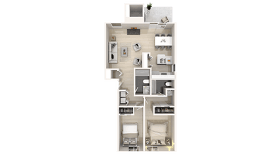 2 x 2 G104 floor plan