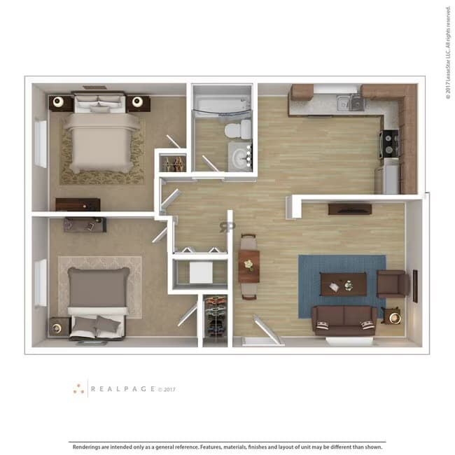 2x1 floor plan