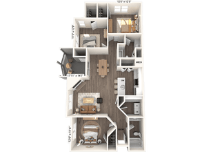 B3TG 00C-4112 floor plan