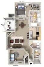 B2 00J-2032 floor plan