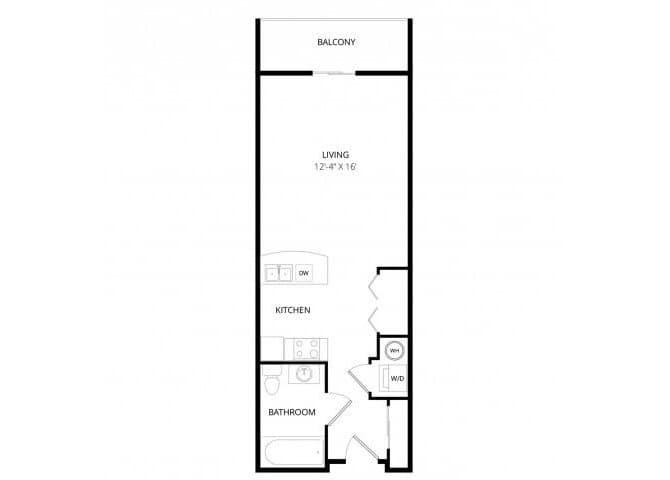 Unit H223 H223 floor plan