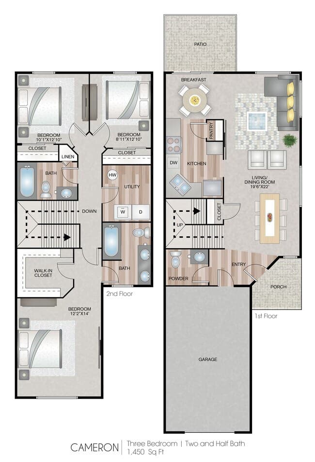 Cameron 01-J103 floor plan