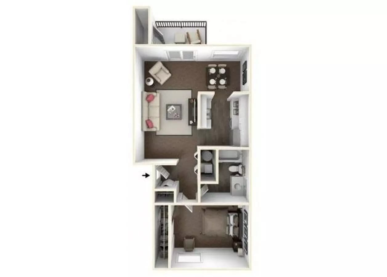 Unit C303 C303 floor plan
