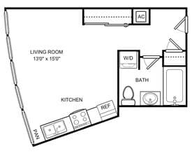 Club 08`s N-0608 floor plan