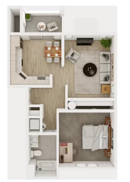 1x1 9901-201 floor plan