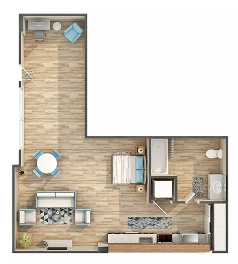 Noba - Live/Work 1-103 floor plan