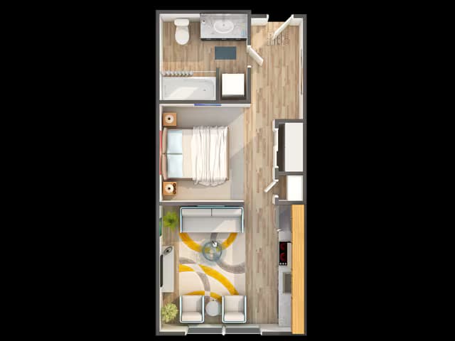 Belay - Green Lake 1 1-310 floor plan
