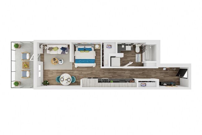 Canoe N420 floor plan