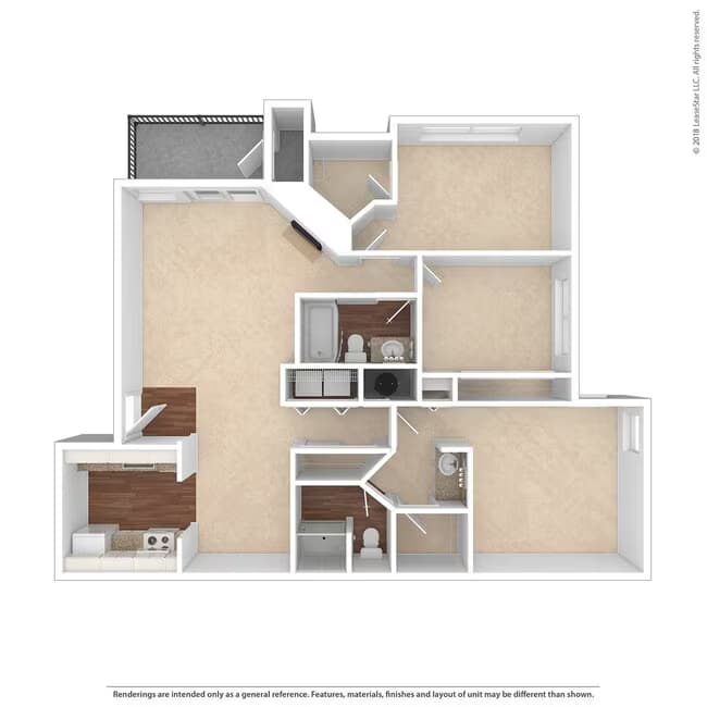 3x2 Premium D101 floor plan