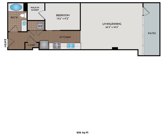 Mountain I to XII E101 floor plan