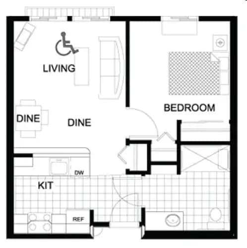 Unit 506 506 floor plan