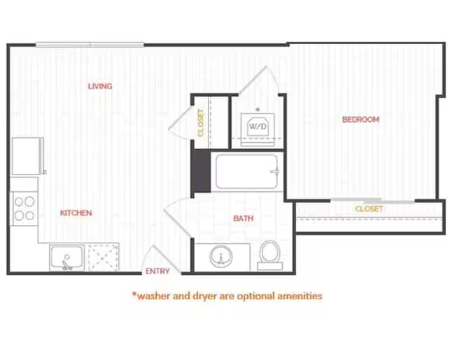 1x1URB-502 AUCPDH floor plan
