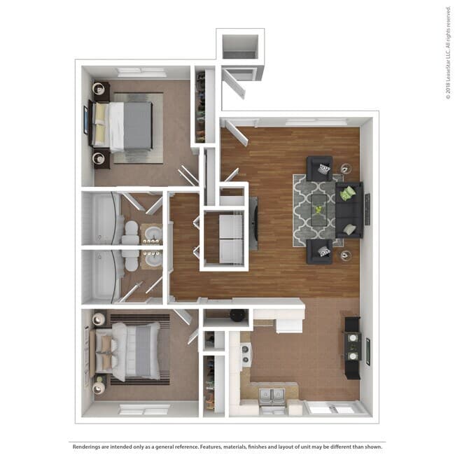 Cascade floor plan