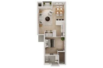340 1X1 T 1228-201 floor plan