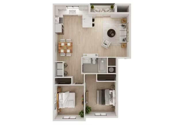 340 2X1 T 3820-204 floor plan